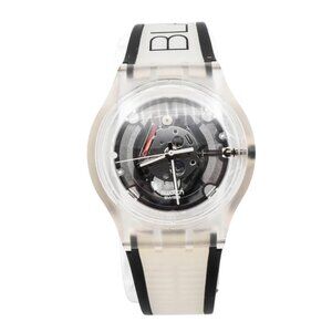 Swatch Jelly In Jelly Black Vibration Watch SUJK105